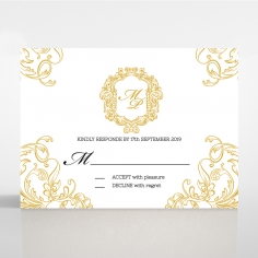 Aristocrat rsvp invite design