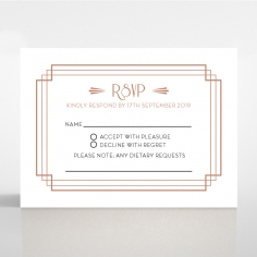 Art Deco Allure rsvp invite