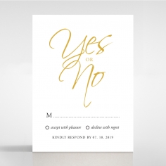 Diamond Drapery rsvp card design