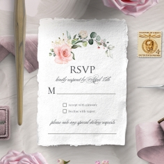 Garden Party rsvp invitation design