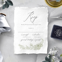 Love Estate rsvp card