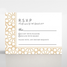 Marrakech rsvp invitation design