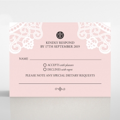 Oriental Charm rsvp invitation