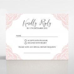 Rustic Elegance rsvp invite design