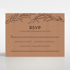 Rustic Oriental rsvp design