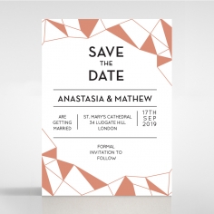 Digital Love save the date stationery card item