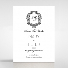 Paper Aristocrat save the date invitation stationery card item