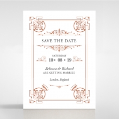 Regal Frame save the date card design