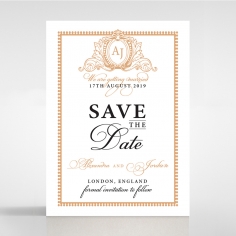 Royal Lace save the date invitation card design