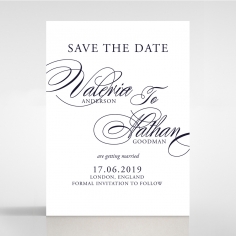 Timeless Romance save the date stationery card item