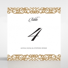 Enchanting Forest wedding venue table number card