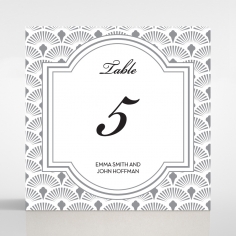 Grand Heirloom wedding venue table number card stationery item