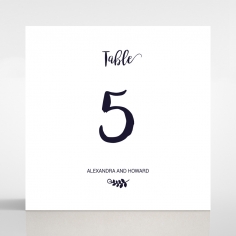 Rustic Lustre wedding stationery table number card item