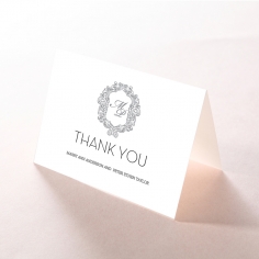 Aristocrat wedding thank you stationery card item