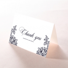 Baroque Romance thank you stationery card item