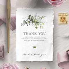 Beautiful Devotion thank you card design