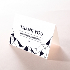 Digital Love thank you wedding stationery card design