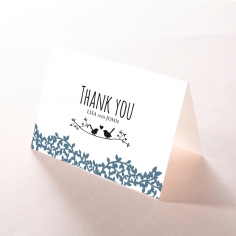 Forest Love wedding thank you stationery card