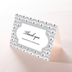 Grand Heirloom wedding thank you card