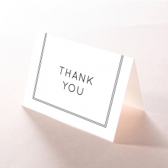 Luxe Paper Elegance thank you wedding stationery card item