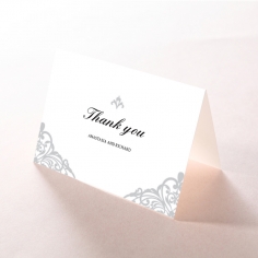 Modern Vintage thank you stationery card design