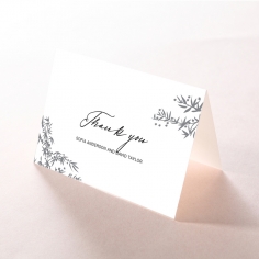 Oriental Romance thank you stationery card item