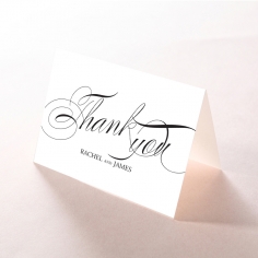 Paper Polished Affair wedding thank you card