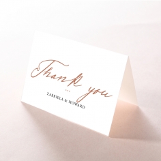 Sunburst wedding thank you stationery card design