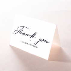 Sunburst wedding thank you stationery card item