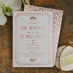 Art Deco Allure Stationery design