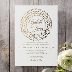 Enchanting Halo Invite Design