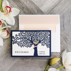 Forest Love Wedding Invite