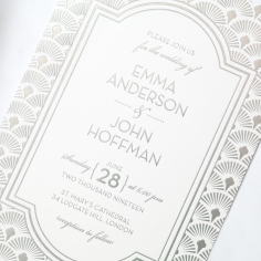 Grand Heirloom Wedding Invite