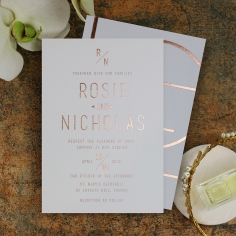 Minimalist Love Wedding Card