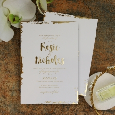 Rusted Charm Invite Design