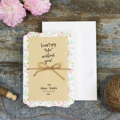 Sweetly Rustic Invitation