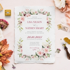 Vines of Love Wedding Invitation Design