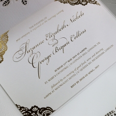 Vintage Prestige with Foil Invite