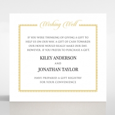 Blooming Charm wedding stationery wishing well invitation card design