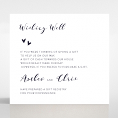 Bohemia wishing well wedding invite card design