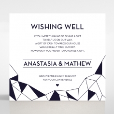 Digital Love wishing well stationery invite card