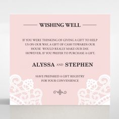 Oriental Charm wedding stationery wishing well card design