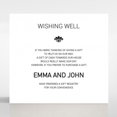 Paper Gilded Decadence wedding stationery gift registry invite card design