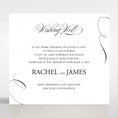 Paper Polished Affair wedding stationery gift registry enclosure card