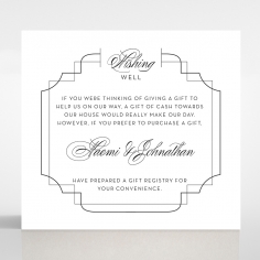 Paper Regal Enchantment wedding stationery gift registry invitation card