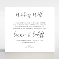Paper Timeless Simplicity wedding stationery gift registry invitation
