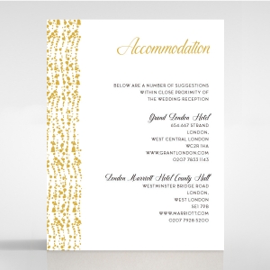 Enchanting Halo accommodation enclosure stationery card