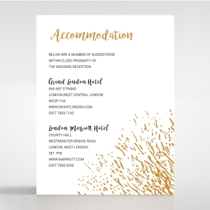 Fire Sparkle accommodation enclosure stationery invite card design