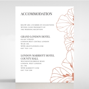 Grand Flora accommodation invitation