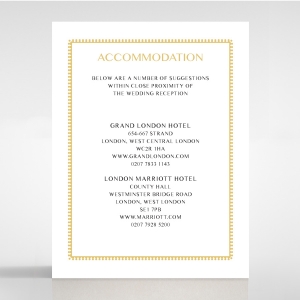 Ivory Doily Elegance wedding accommodation enclosure invite card design